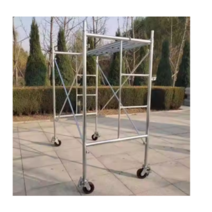 Aluminium H - frame and X - bracing